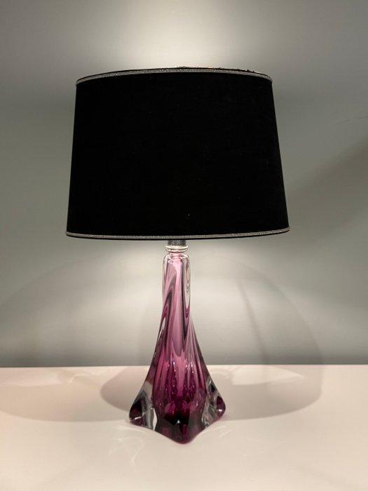 Val Saint Lambert - René Delvenne - Tafellamp - Kristal, Antiek en Kunst, Antiek | Verlichting