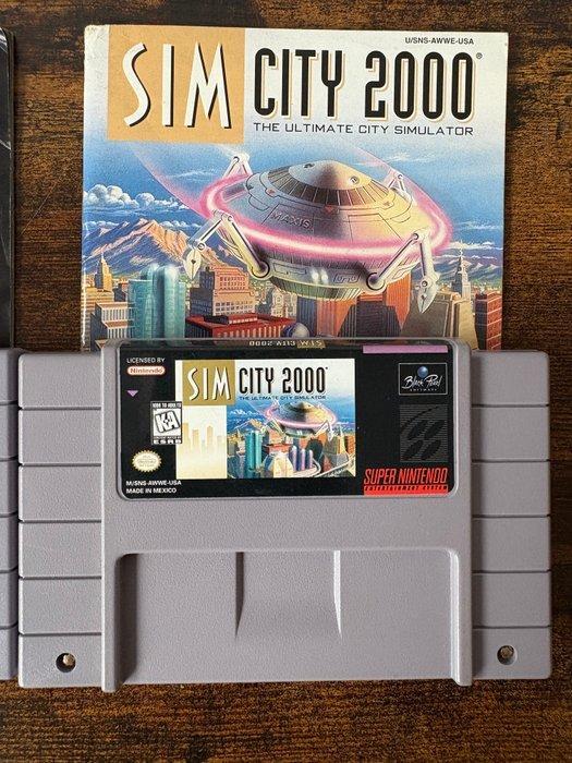 Nintendo - Set of 4 Super Nintendo Games with manuals –, Games en Spelcomputers, Spelcomputers | Overige Accessoires