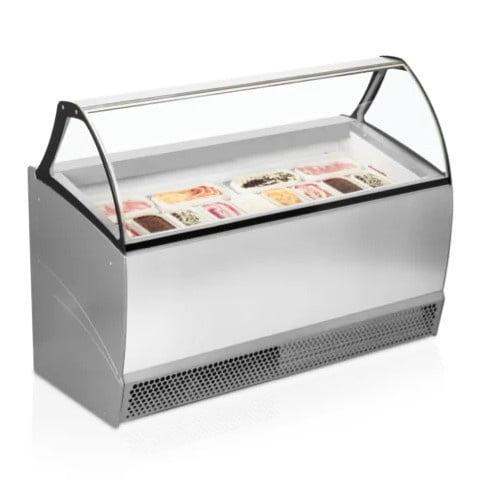 Schepijsvitrine | BERMUDA | 395L | 13x 5L | -14°C/-20°C |ISA, Articles professionnels, Horeca | Équipement de cuisine, Envoi