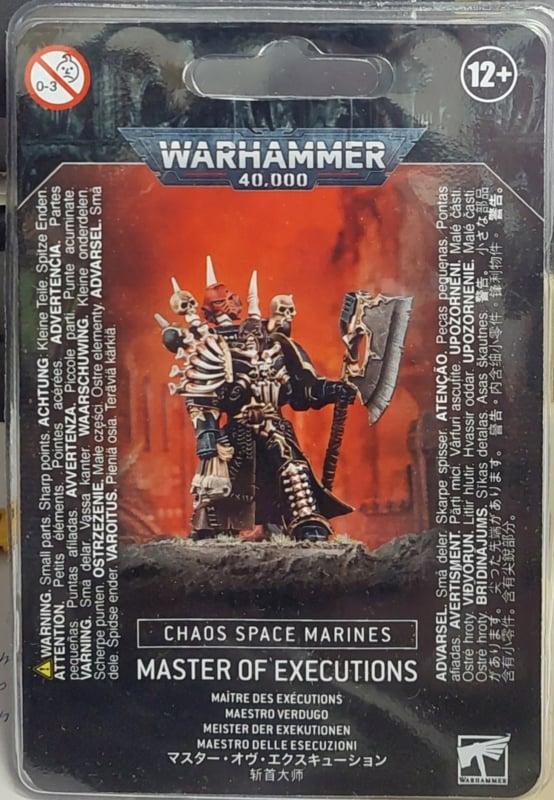 Chaos Space Marines Master of Executions (Warhammer 40.000, Hobby en Vrije tijd, Wargaming, Ophalen of Verzenden