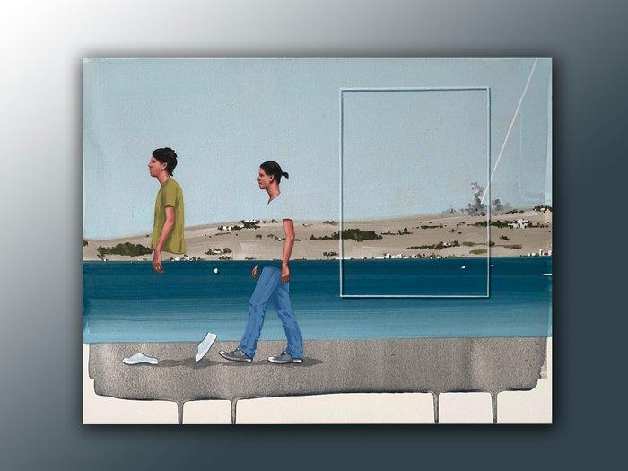 Lampis Marco - Interferences_14, Antiek en Kunst, Kunst | Schilderijen | Modern