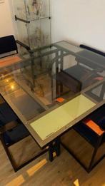 Pastoe - Pierre Mazairac - Eettafel (5) - Glas, Metaal, Antiek en Kunst