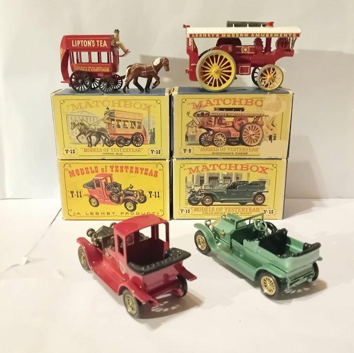 Matchbox 1:64 - Modelauto (4) - Horse Bus (Y12) Fowler (Y3), Hobby & Loisirs créatifs, Voitures miniatures | 1:5 à 1:12
