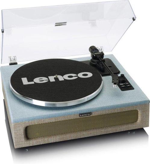 Lenco Platenspeler met Bluetooth - Vier ingebouwde Speake..., Audio, Tv en Foto, Platenspelers, Nieuw, Verzenden