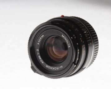 Minolta M-Rokkor 40mm 1:2 Prime lens beschikbaar voor biedingen