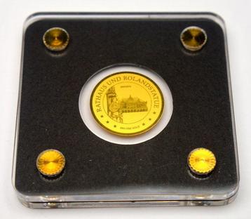 Tsjaad. 3000 Francs 2019 Bremen 1/500oz (.999) (Zonder