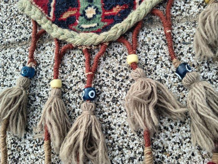 Vintage handmade Afghan kapunuk used for Yurt or tent, Huis en Inrichting, Stoffering | Tapijten en Vloerkleden