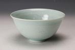 Goryeo-stijl Celadon theebowl (Chawan) met inleg van, Antiek en Kunst