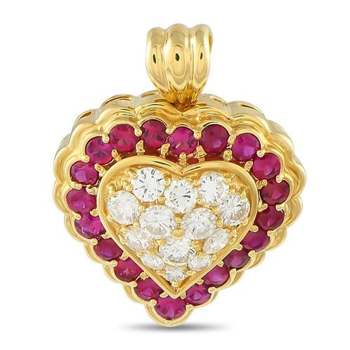 Pendentif - 18 carats Or jaune, Magnifique pendentif en or, Handtassen en Accessoires, Antieke sieraden