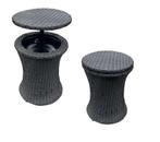 MaxxGarden Rattan ijsemmer - bijzettafel 42x54cm (Tafels), Tuin en Terras, Ophalen of Verzenden, Nieuw