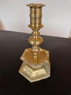 Candélabre - Laiton - Bougeoir antique, Antiquités & Art