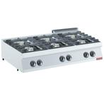 Gasfornuis | 6 Branders Top | 6x 5.5kW |, Zakelijke goederen, Horeca | Keukenapparatuur, Verzenden, Nieuw in verpakking