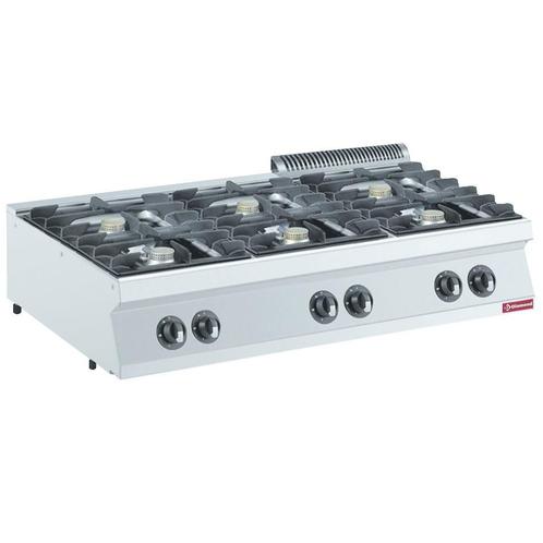 Gasfornuis | 6 Branders Top | 6x 5.5kW |, Zakelijke goederen, Horeca | Keukenapparatuur, Nieuw in verpakking, Verzenden