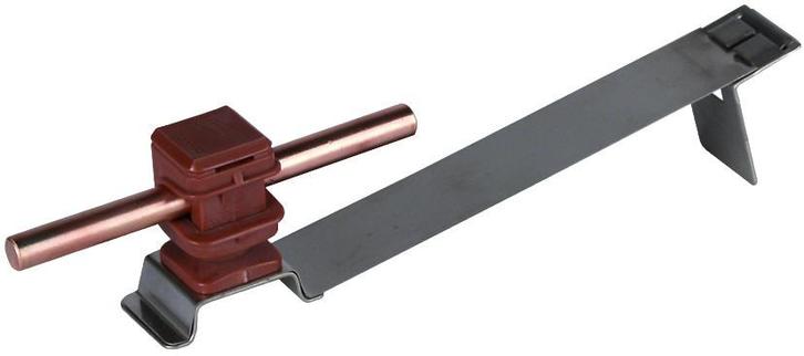 Dehn Roof Conductor Holder Flexisnap Stainless Steel Brown -, Doe-het-zelf en Bouw, Elektriciteit en Kabels, Verzenden