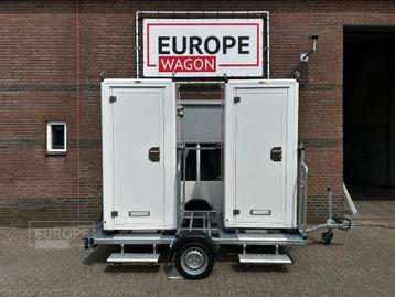 Diversen Aanhanger met toiletten UNIEK geisoleerde toiletten, Ophalen