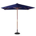 Parasol vierkant donkerblauw 2,5 meter | 2,7(h)x 2,5(Ø)m, Zakelijke goederen, Verzenden, Nieuw in verpakking