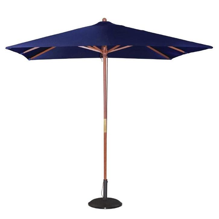 Parasol vierkant donkerblauw 2,5 meter | 2,7(h)x 2,5(Ø)m, Zakelijke goederen, Horeca | Keukenapparatuur, Nieuw in verpakking, Verzenden