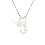 Zonder Minimumprijs - Halsketting - 18 karaat Witgoud, Nieuw