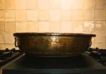 19e eeuws - NO RESERVE antiek Egyptisch - Plat - fait main,, Antiquités & Art