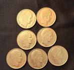Frankrijk. 20 Francs 1933/1938 Turin (lot de 7 monnaies)