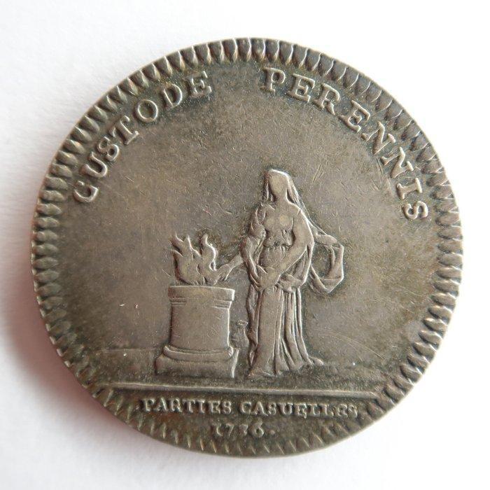 Frankrijk. Louis XV - Parties casuelles - Jeton argent -, Timbres & Monnaies, Monnaies & Billets de banque | Accessoires