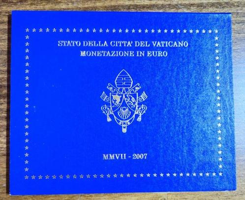 Vaticaan. Year Set (BU) 2007  (Zonder Minimumprijs), Postzegels en Munten, Munten | Europa | Euromunten