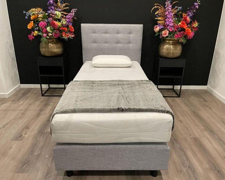 Boxspring Memphis 1 pers. - 120 x 210, Huis en Inrichting, Slaapkamer | Boxsprings