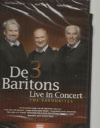 De 3 Baritons - Live In Concert - The Favourites DVD, Verzenden, Nieuw in verpakking