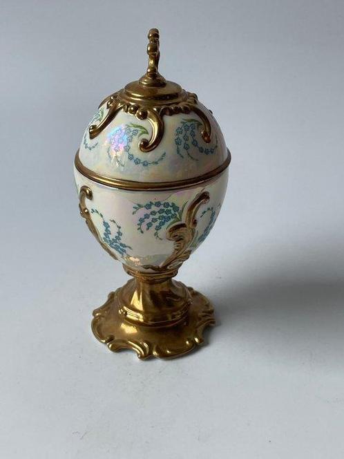 Fabergé ei - nostalgie - Porselein - muzikale ei, Antiek en Kunst, Curiosa en Brocante