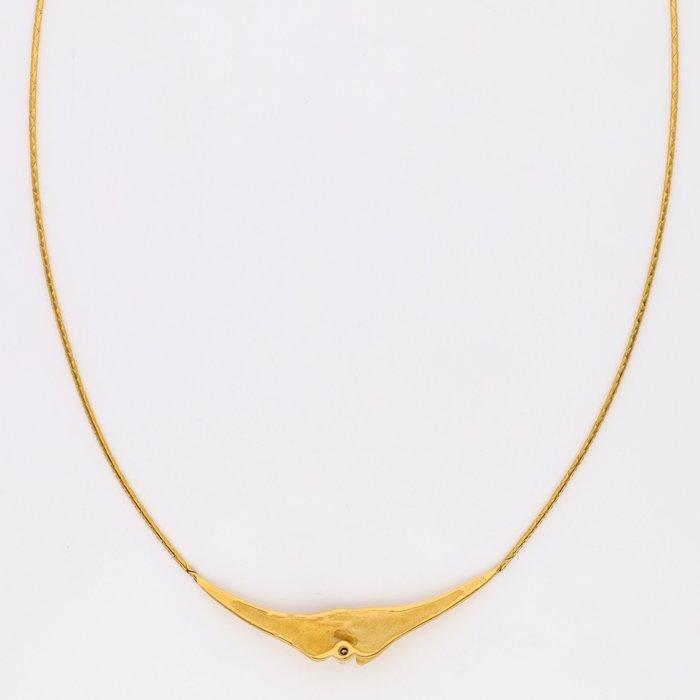 Collier - 14 carats Or jaune Diamant (Naturelle), Bijoux, Sacs & Beauté, Colliers