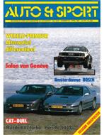 1987 AUTO & SPORT MAGAZINE APRIL NEDERLANDS, Livres