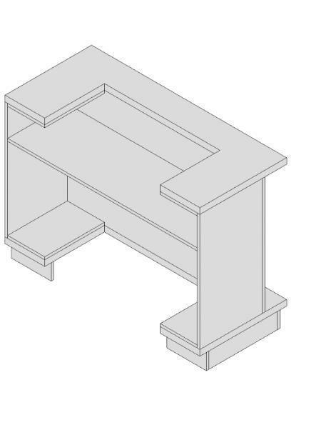 *TIP*  Super high glossy toonbank wit met planken exentric, Articles professionnels, Aménagement de Bureau & Magasin | Commerce & Inventaire
