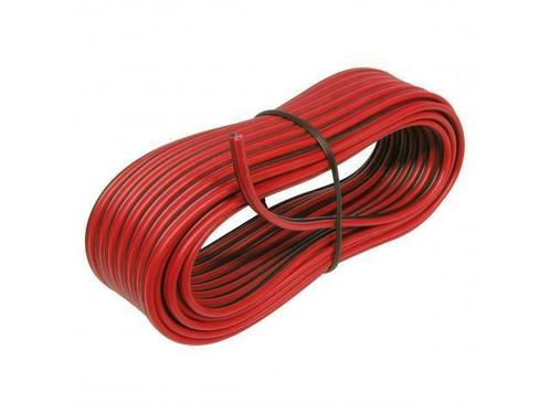 Luidsprekerkabel 0,75mm2 Zwart/Rood, Auto-onderdelen, Elektronica en Kabels, Ophalen of Verzenden