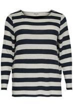 Trui HONEY ONLY Carmakoma streep maat 54, Vêtements | Femmes, Verzenden