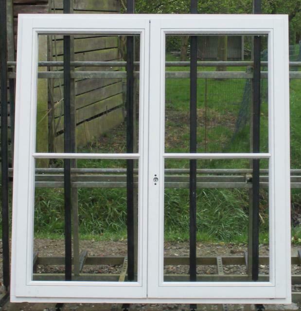 afrormosia houten raam , chassis , venster 134 x 168, Doe-het-zelf en Bouw, Raamkozijnen en Schuifdeuren, Inclusief glas, Nieuw