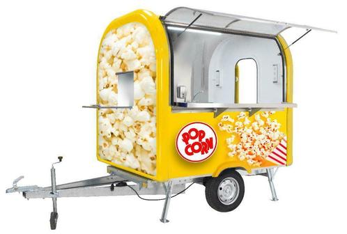 Popcorn kraam, popcorn trailer, popcorn verkoopwagen, Zakelijke goederen, Stock en Retail | Verkoopwagens, Ophalen of Verzenden