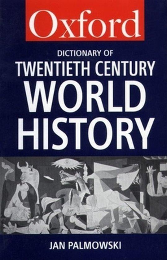 Dict 20C World Hist Opr:Ncs P 9780192800169 Jan Palmowski, Boeken, Taal | Engels, Gelezen, Verzenden