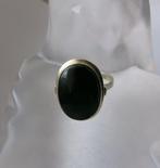 Zilver, Onyx - Ring - Art Deco Zegel, Antiek en Kunst