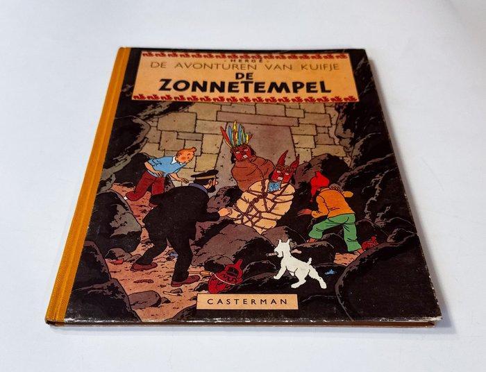 Kuifje 14 - De Zonnetempel - A49 - 1 Album - Eerste druk -, Boeken, Stripverhalen