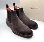 Santoni UK5.5-Burnished Suède-€699-No Reserveprice! - Bottes