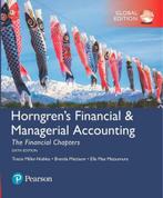 Horngrens Financial & Managerial Accounting, The Financial, Boeken, Verzenden, Gelezen, Tracie Miller-Nobles