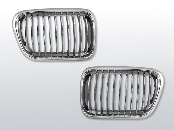 Grillen set | BMW 3-Serie E36 1996-2000 | chroom, Auto-onderdelen, Carrosserie, Nieuw, BMW, Verzenden
