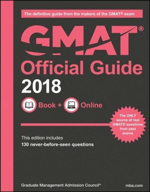 GMAT Official Guide 2018 9781119387473, Livres, Livres Autre, Envoi