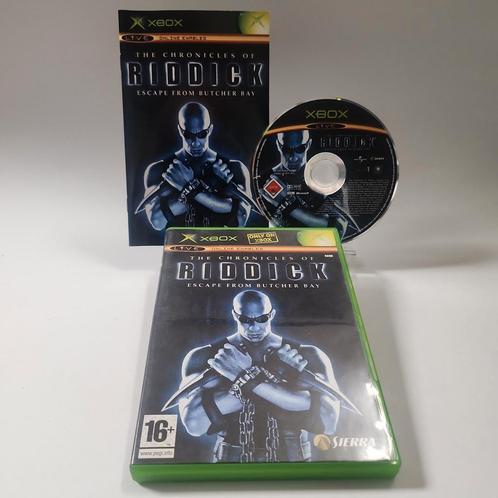 Chronicles of Riddick Escape from Butcher Bay Xbox Or, Games en Spelcomputers, Games | Xbox Original, Zo goed als nieuw, Ophalen of Verzenden