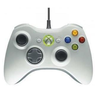 Microsoft Xbox 360 Controller Wired Wit, Games en Spelcomputers, Spelcomputers | Xbox 360, Zo goed als nieuw, Ophalen of Verzenden