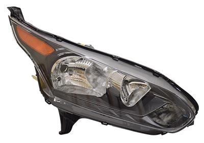 Ford Transit Connect 2015-2018 Zwart Koplamp Rechts, Auto-onderdelen, Verlichting, Nieuw, Verzenden