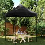 vidaXL Partytent inklapbaar pop-up 200x200x306 cm zwart, Tuin en Terras, Partytenten, Verzenden, Nieuw