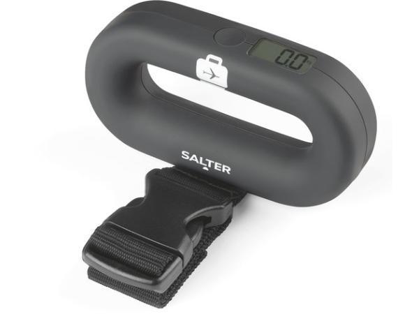 Veiling - 5x Salter digitale bagageweegschaal tot 40kg, Elektronische apparatuur, Weegschalen