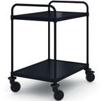Serveerwagen | VARIOCART | RVS (Zwart) | 2 Niveaus, Verzenden, Nieuw in verpakking