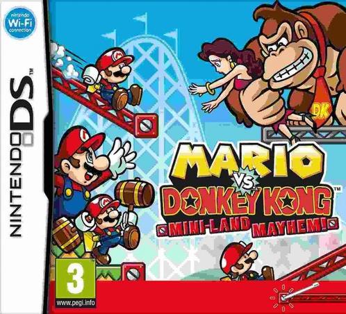 Mario vs Donkey Kong Mini-land Mayhem! (Nintendo DS, Consoles de jeu & Jeux vidéo, Jeux | Nintendo DS, Enlèvement ou Envoi